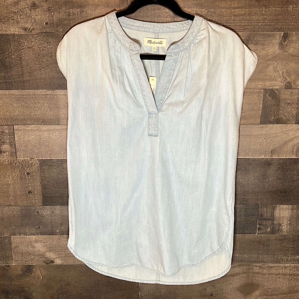 New Denim Madewell Sleeveless Shirt